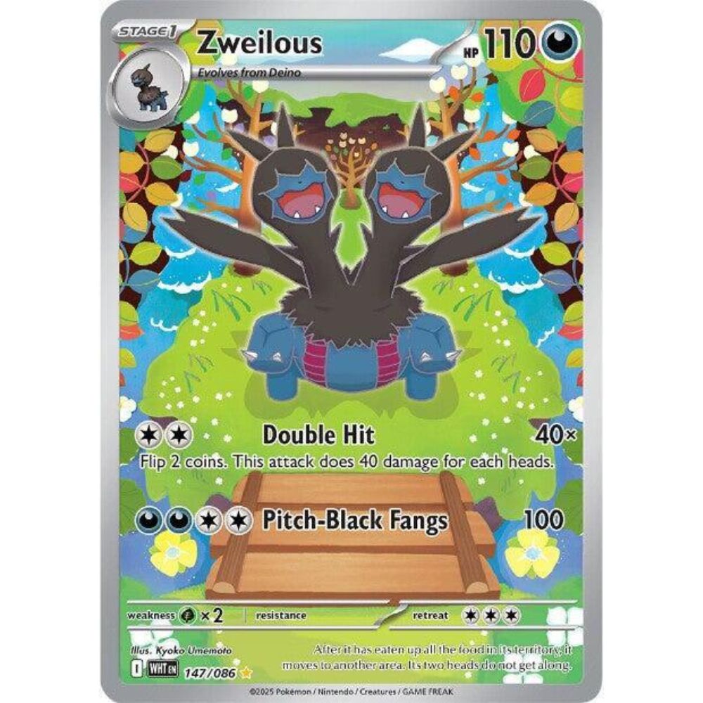 Zweilous 147/086 IR White Flare NM