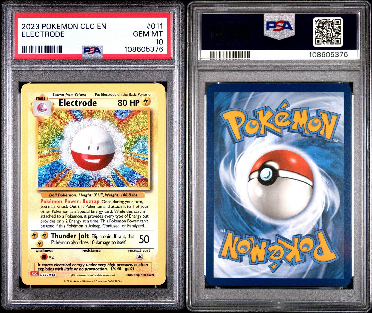 Electrode CLC 011/034 Classic Collection PSA 10