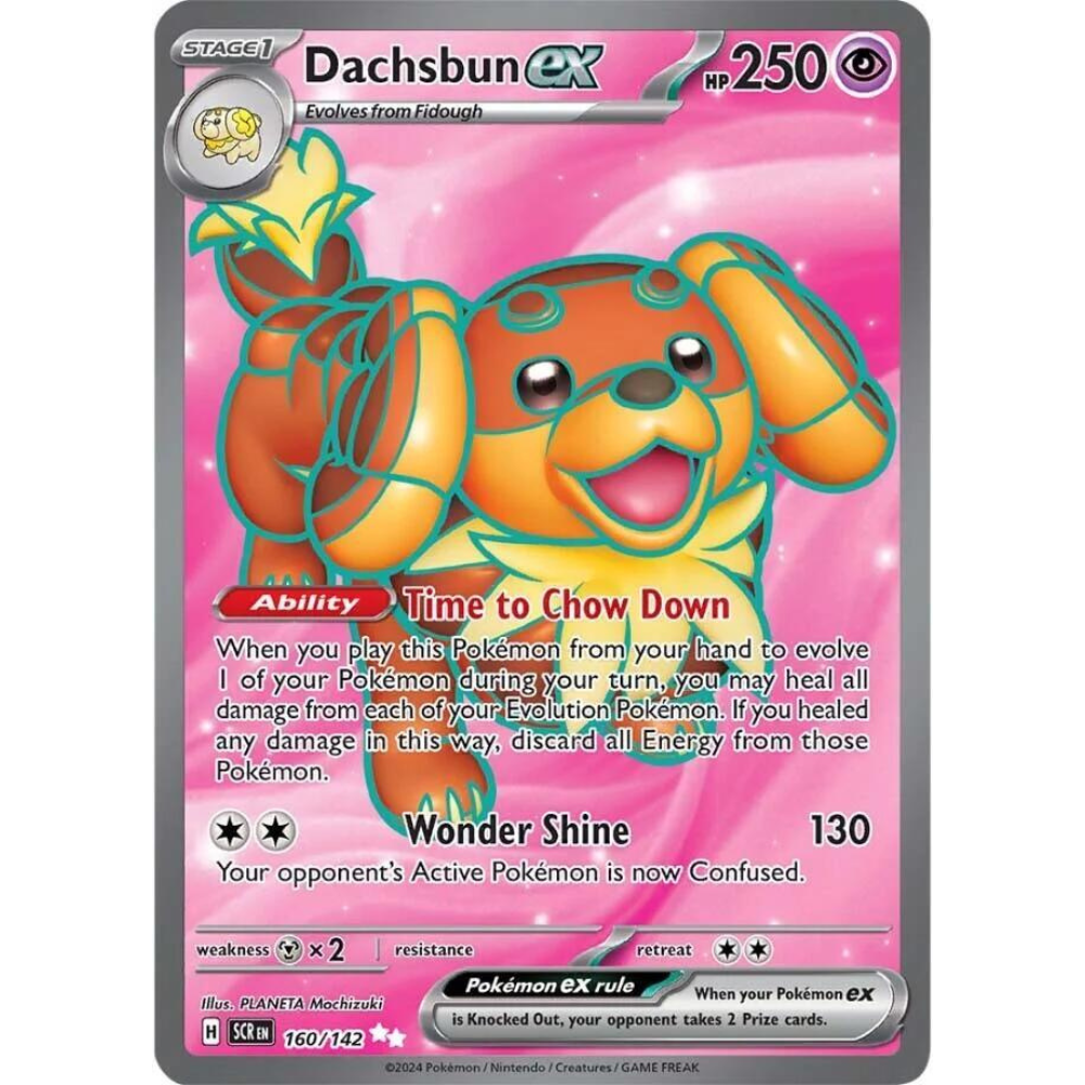 Dachsbun ex 160/142 Full Art NM