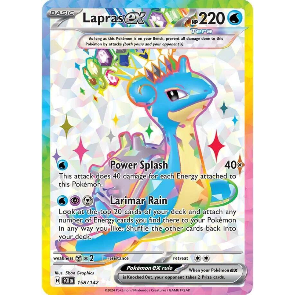 Lapras ex 158/142 Full Art NM