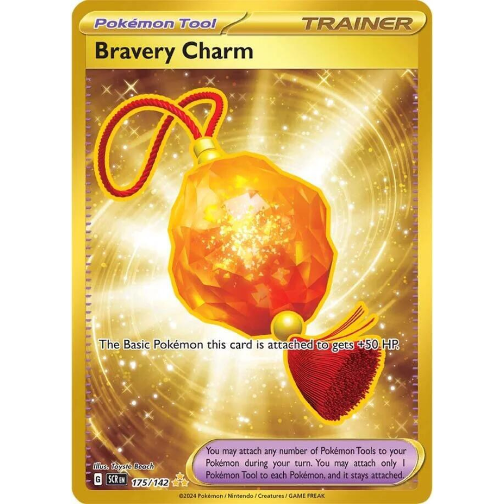 Bravery Charm 175/142 Hyper Rare NM
