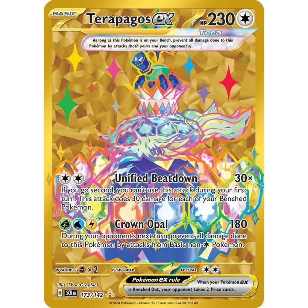 Terapagos ex 173/142 Hyper Rare NM