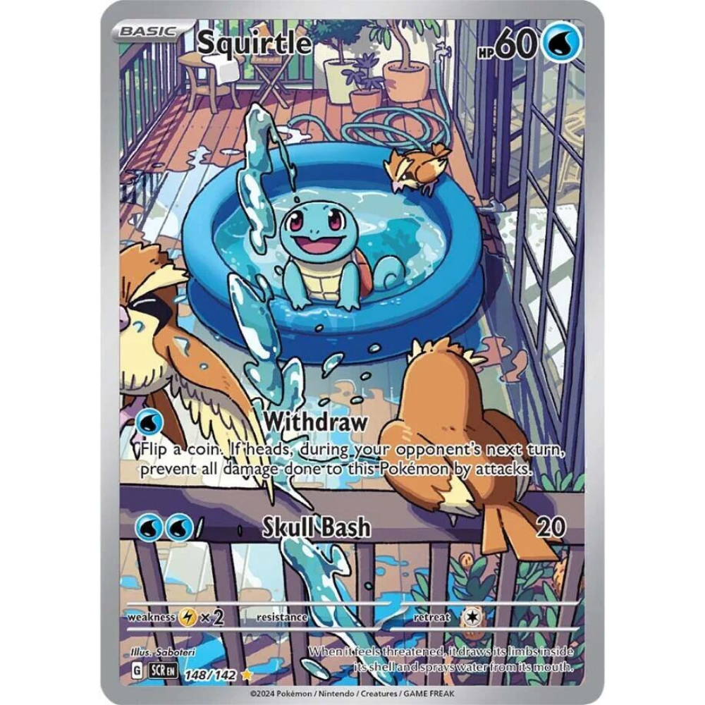 Squirtle 148/142 IR NM