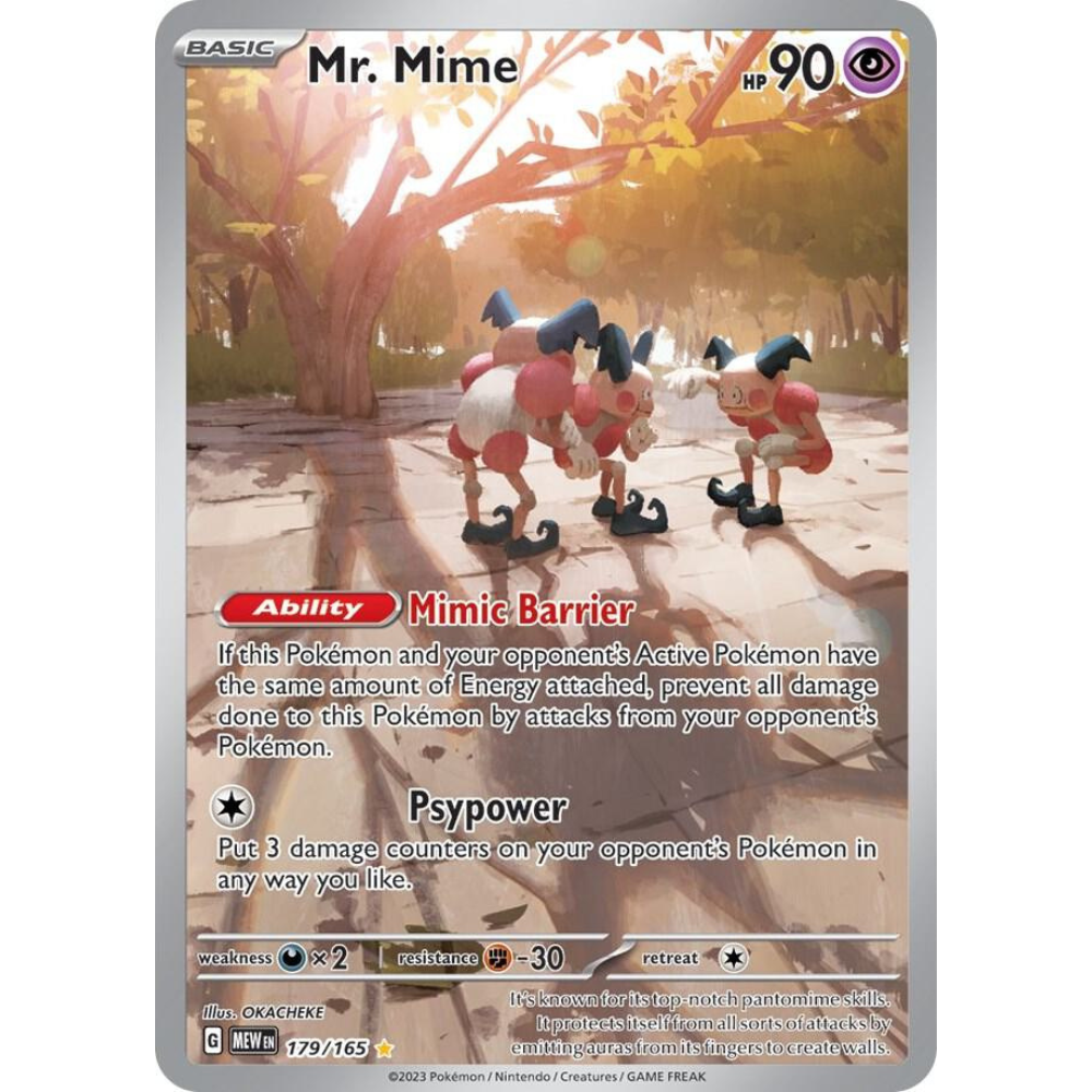 Mr Mime 179/165 IR NM