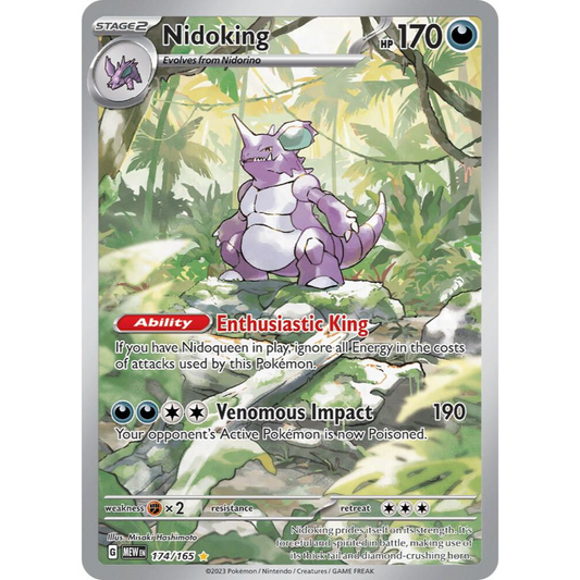 Nidoking 174/165 IR NM