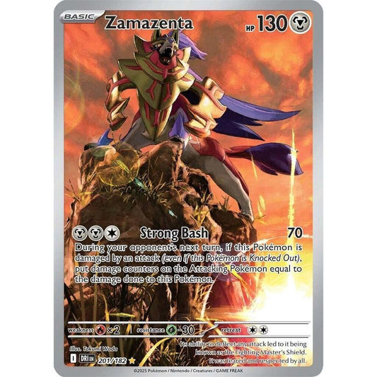 Zamazenta 201/182 IR Destined Rivals NM