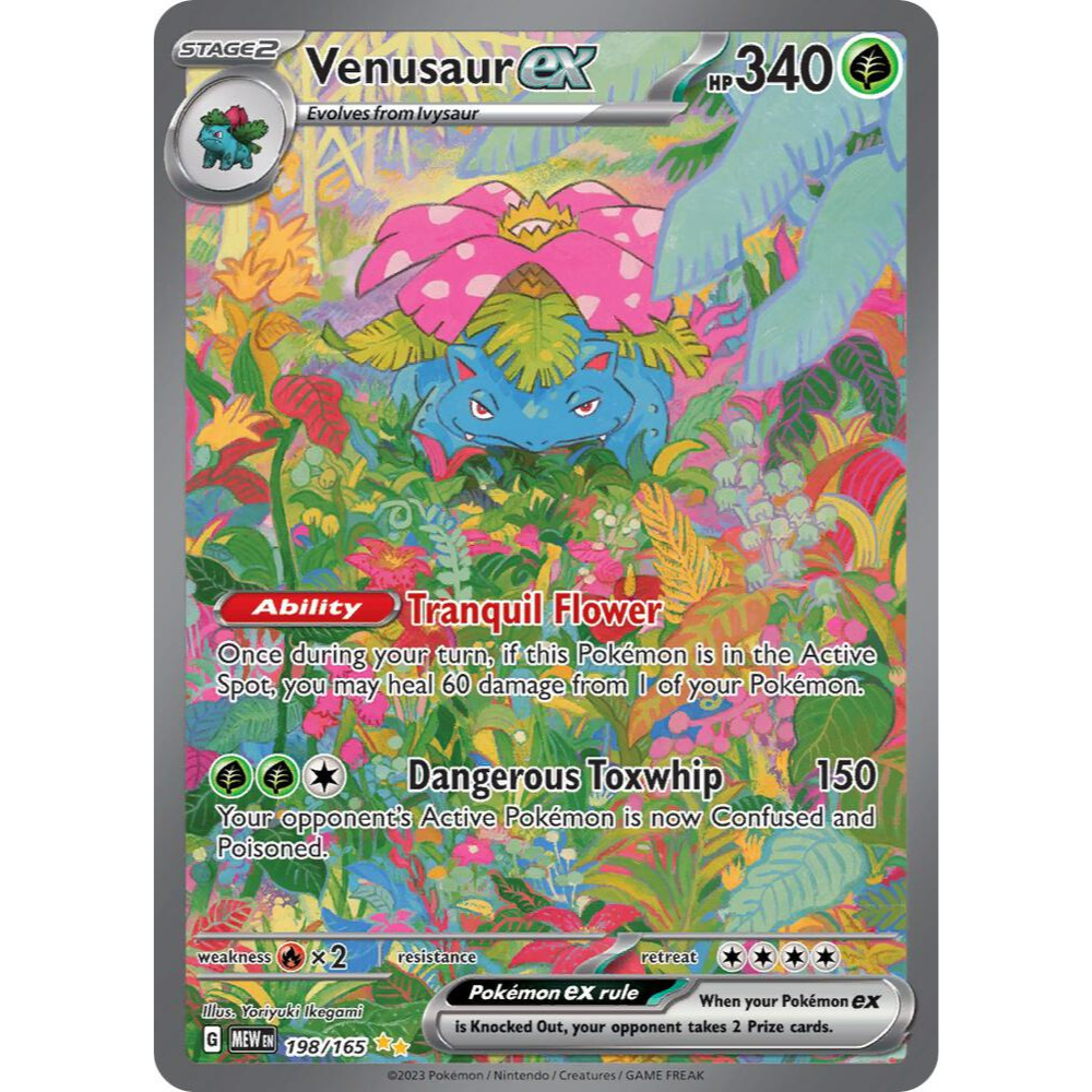 Venusaur ex 198/165 SIR NM