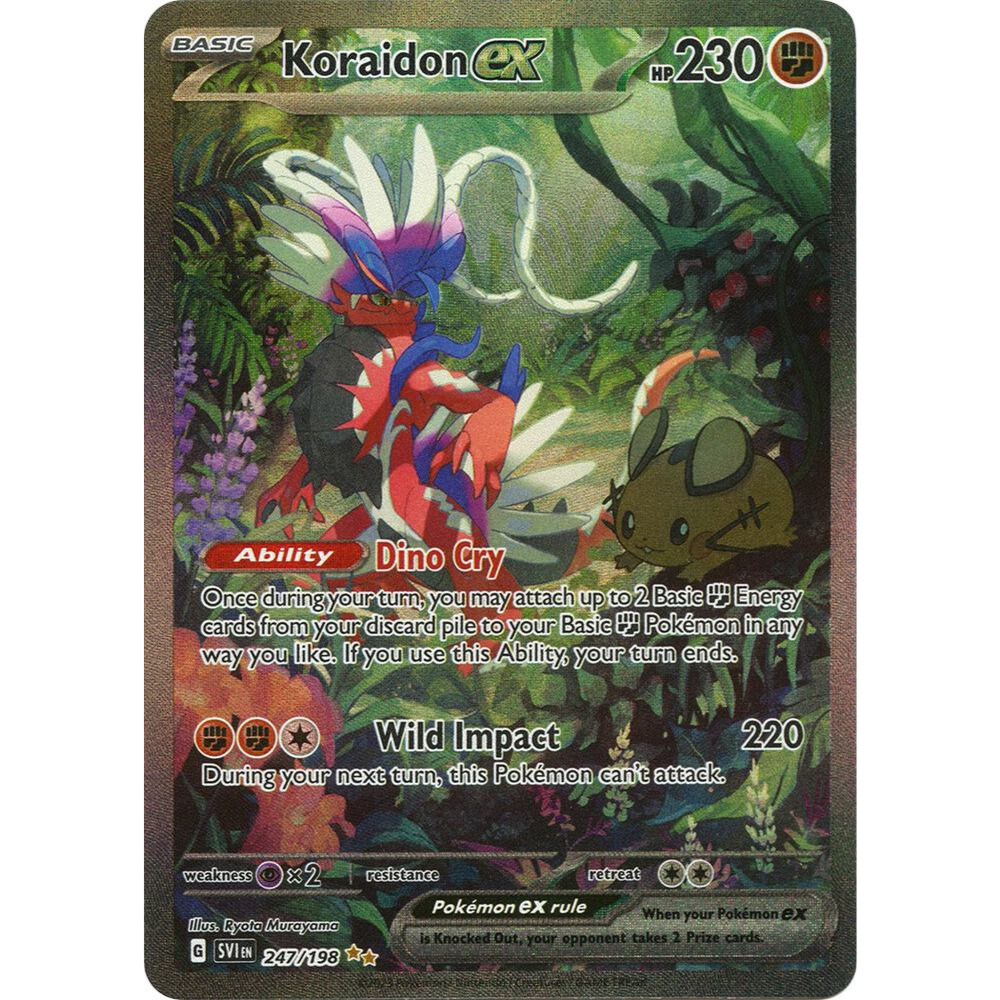 Koraidon ex 247/198 SIR NM