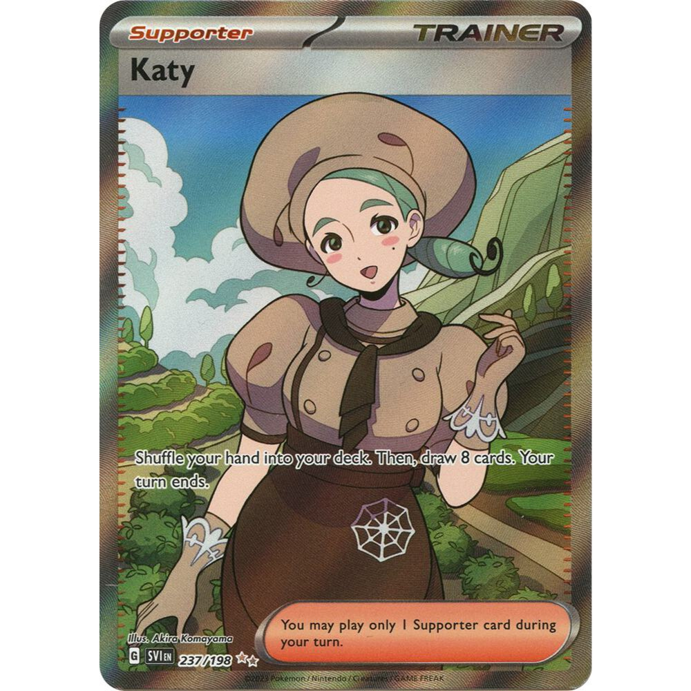 Katy 237/198 Full Art Scarlet & Violet Base NM