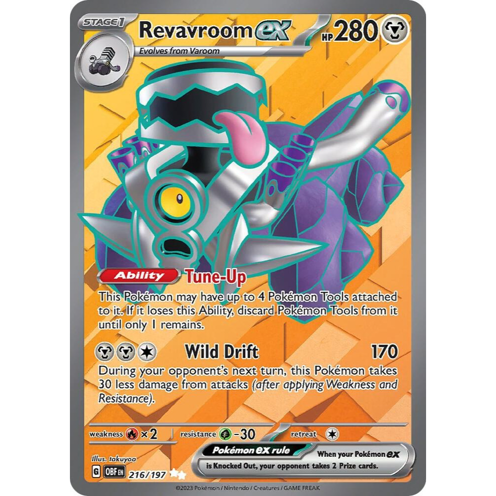 Revavroom ex 216/197 Full Art