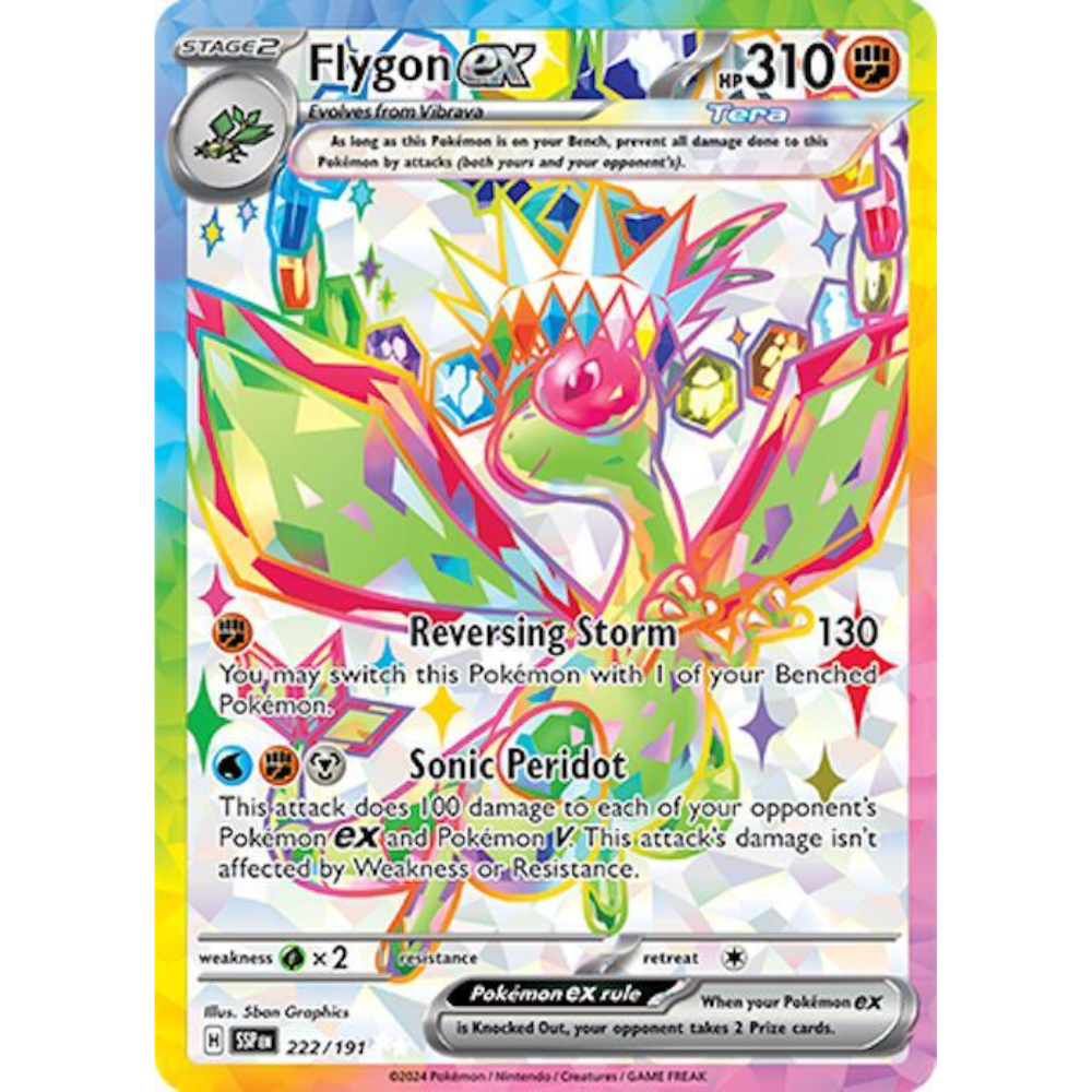 Flygon ex 222/191 Full Art NM