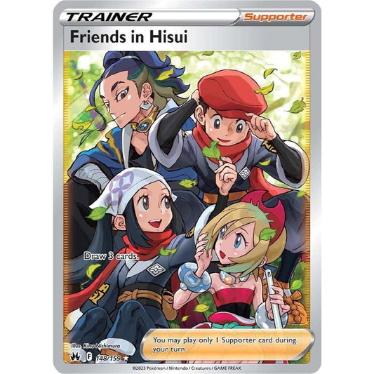 Friends In Hisui 148/159 Full Art NM