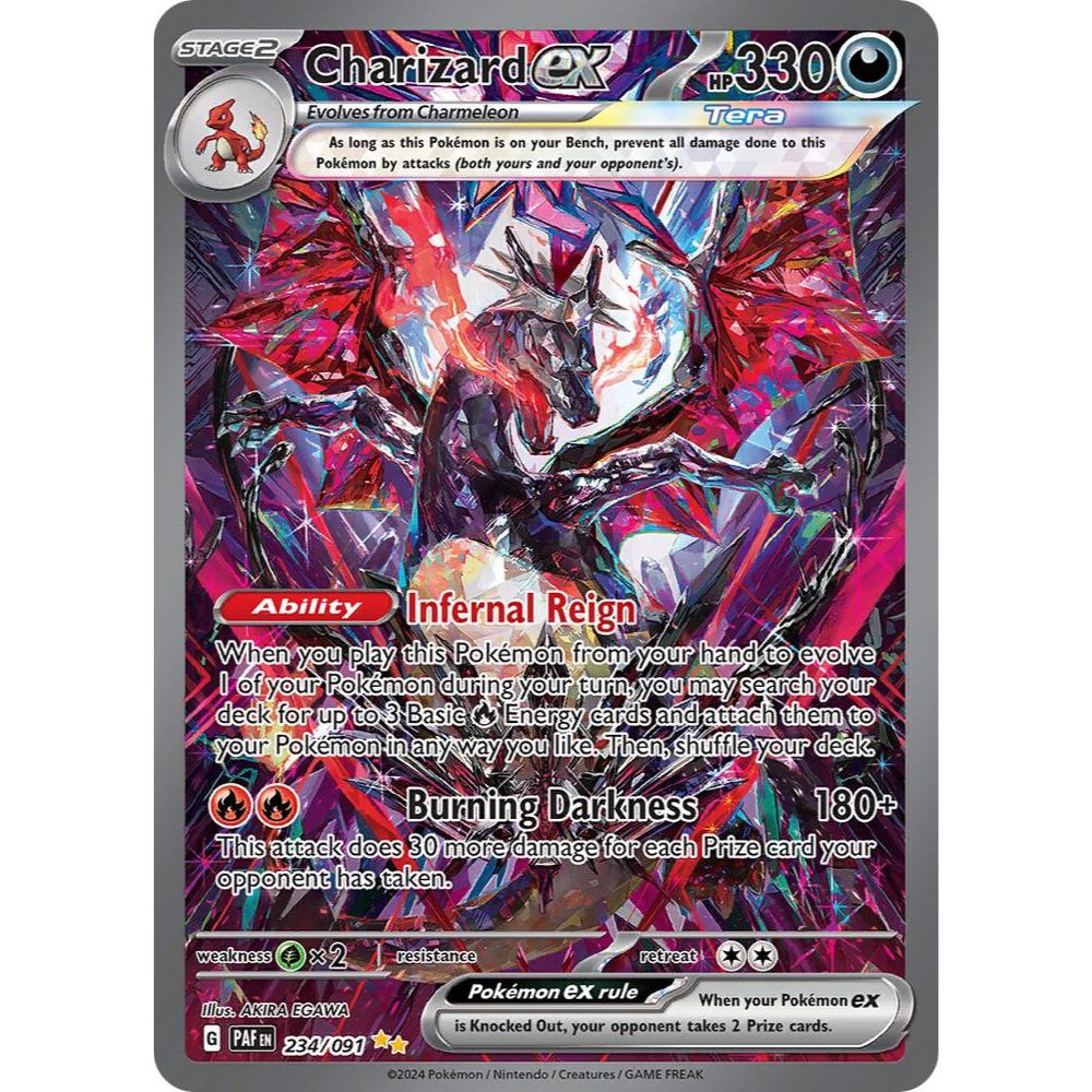 Charizard ex 234/091 SIR NM