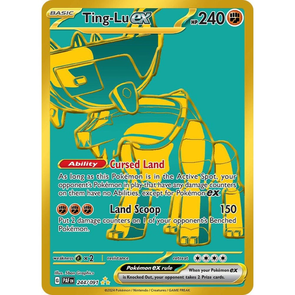 Ting-Lu ex 244/091 Hyper Rare NM