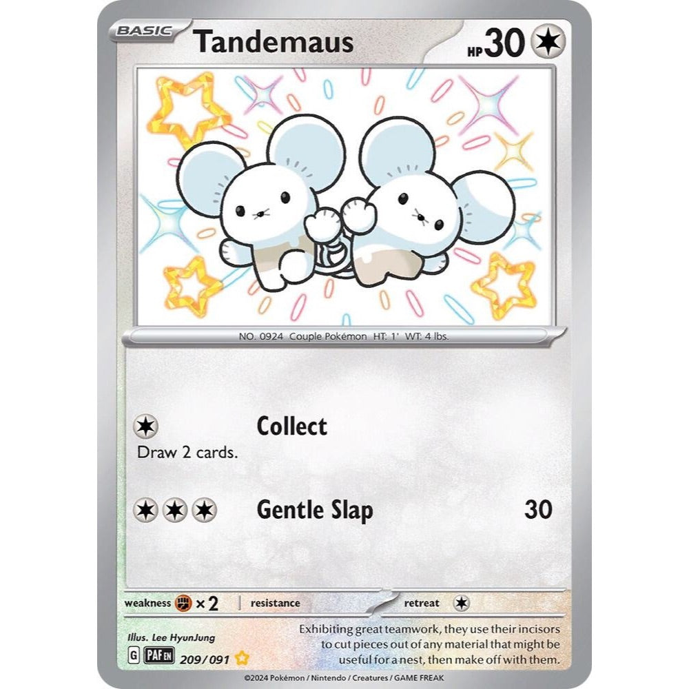Tandemaus 209/091 Shiny Rare NM