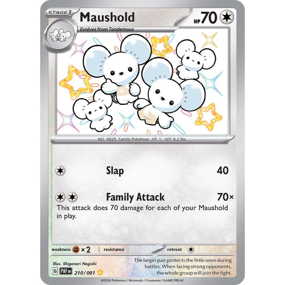 Maushold 210/091 Shiny Rare NM