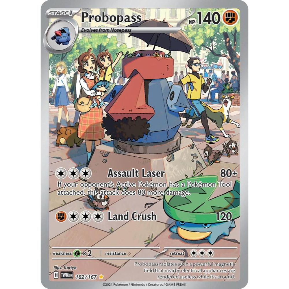 Probopass 182/167 IR Twilight Masquerade NM