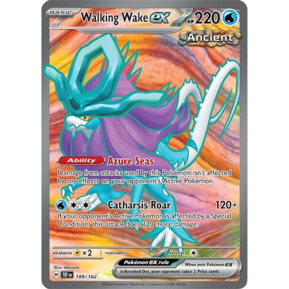 Walking Wake ex 189/162 Full Art NM