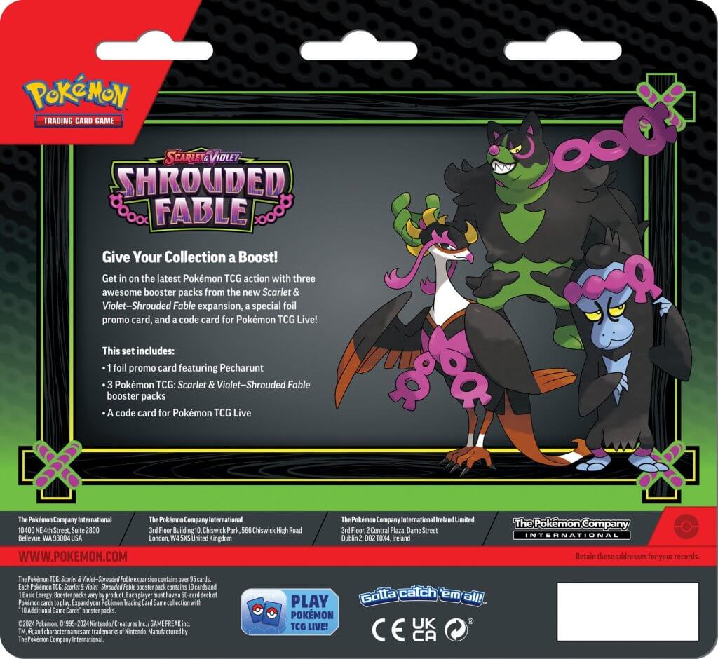 Shrouded Fable 3 Pack Blister