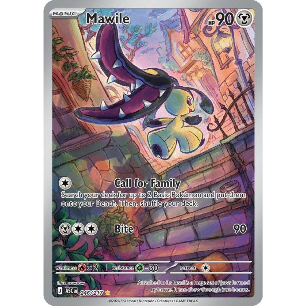 Mawile 246/217 Ascended Heroes Illustration Rare NM