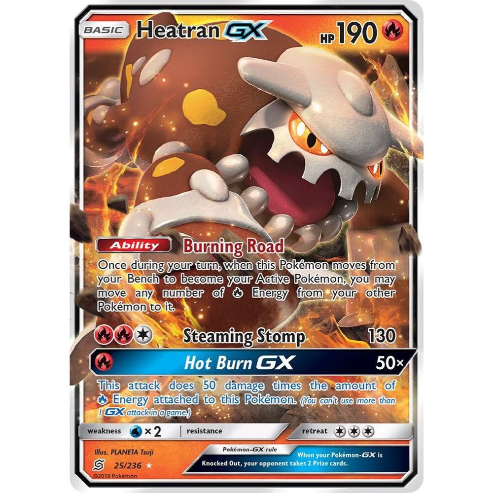 Heatran GX 25/236 Ultra Rare NM