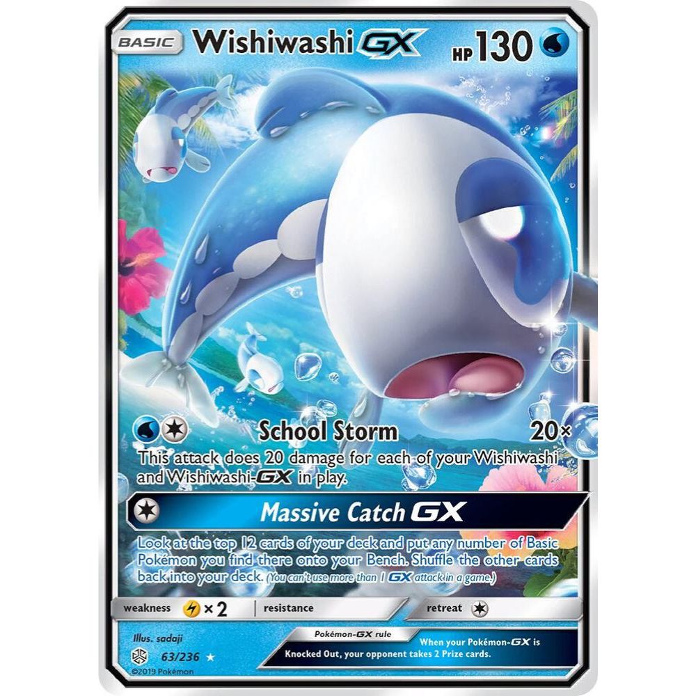 Wishiwashi GX 63/236 Ultra Rare NM