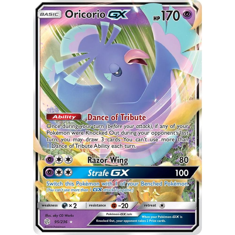 Oricorio GX 95/236 Ultra Rare NM