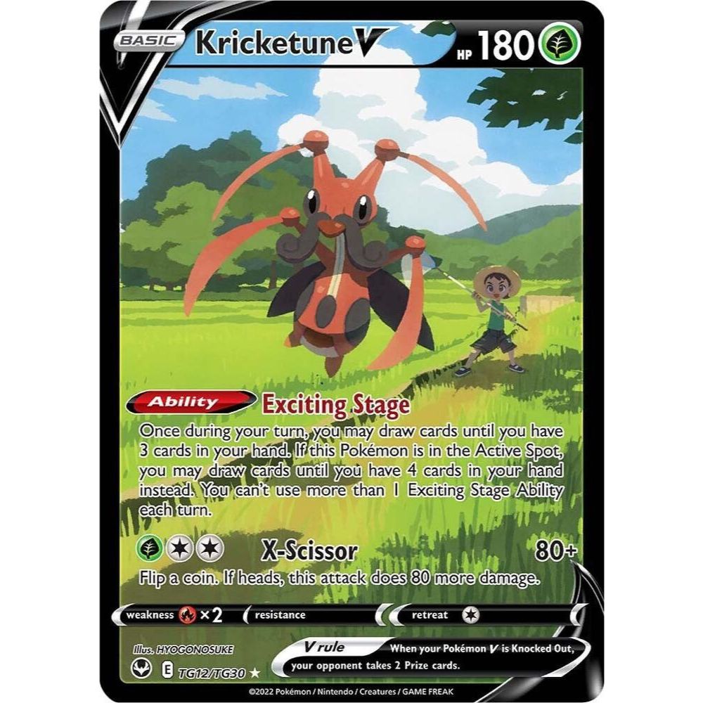 Kricketune V TG12/TG30 Silver Tempest NM