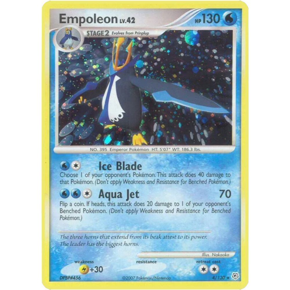 Empoleon 4/130 Holo Diamond & Pearl Base NM