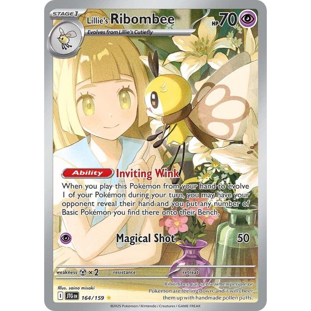 Lillie's Ribombee 164/159 IR Journey Together NM