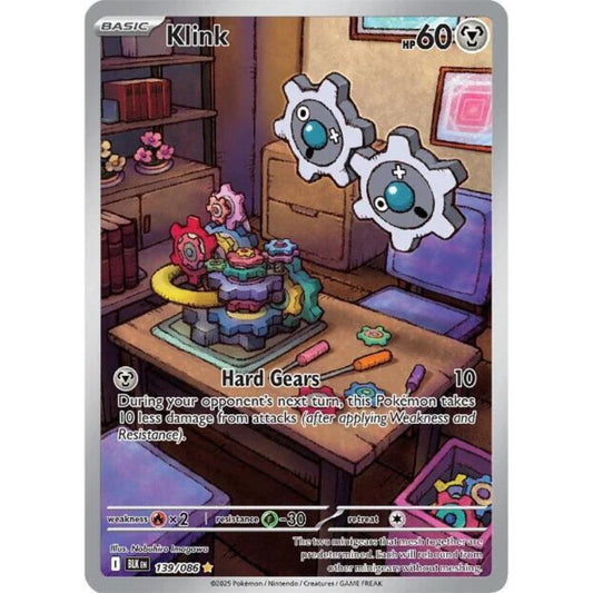 Klink 139/086 IR Black Bolt NM