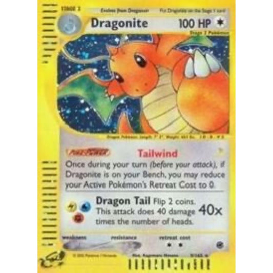Dragonite 9/165 Holo Expedition NM