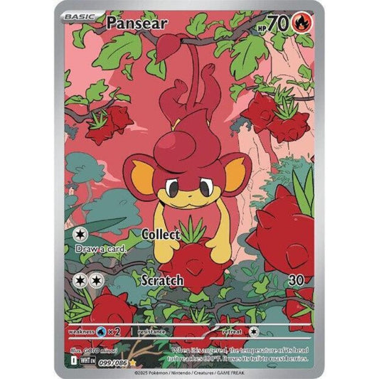 Pansear 099/086 IR White Flare NM