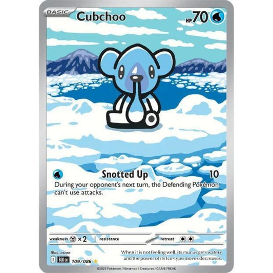 Cubchoo 109/086 IR Black Bolt NM