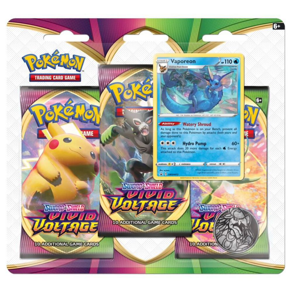 Vivid Voltage 3 Pack Blister