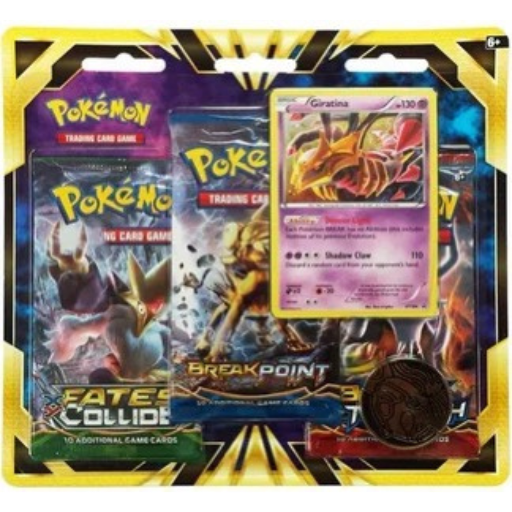 Pokemon TCG Giratina XY 3 Pack Blister