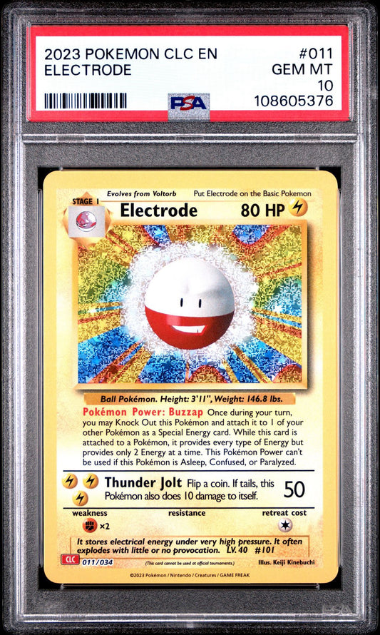 Electrode CLC 011/034 Classic Collection PSA 10
