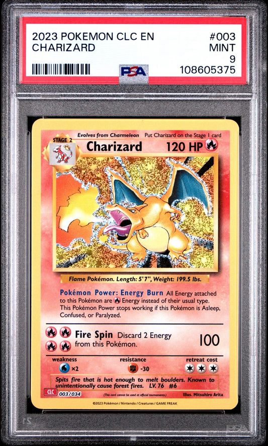 Charizard CLC 003/034 Classic Collection PSA 10