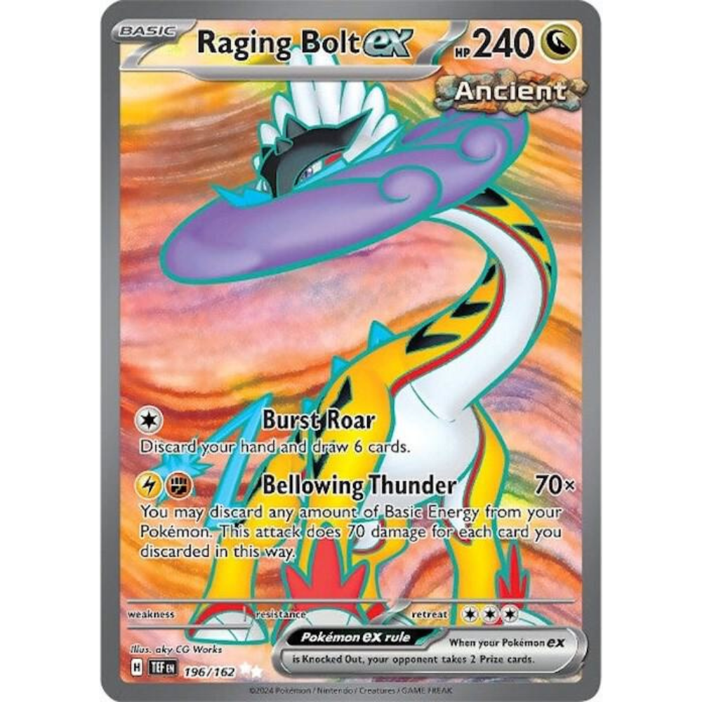 Raging Bolt ex 196/162 Full Art NM