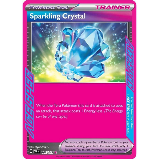 Sparkling Crystal 142/142 Ace Spec Trainer NM