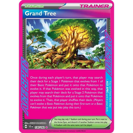 Grand Tree 136/142 Ace Spec Trainer NM