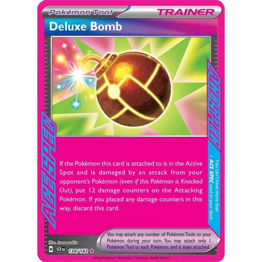 Deluxe Bomb 134/142 Ace Spec Trainer NM
