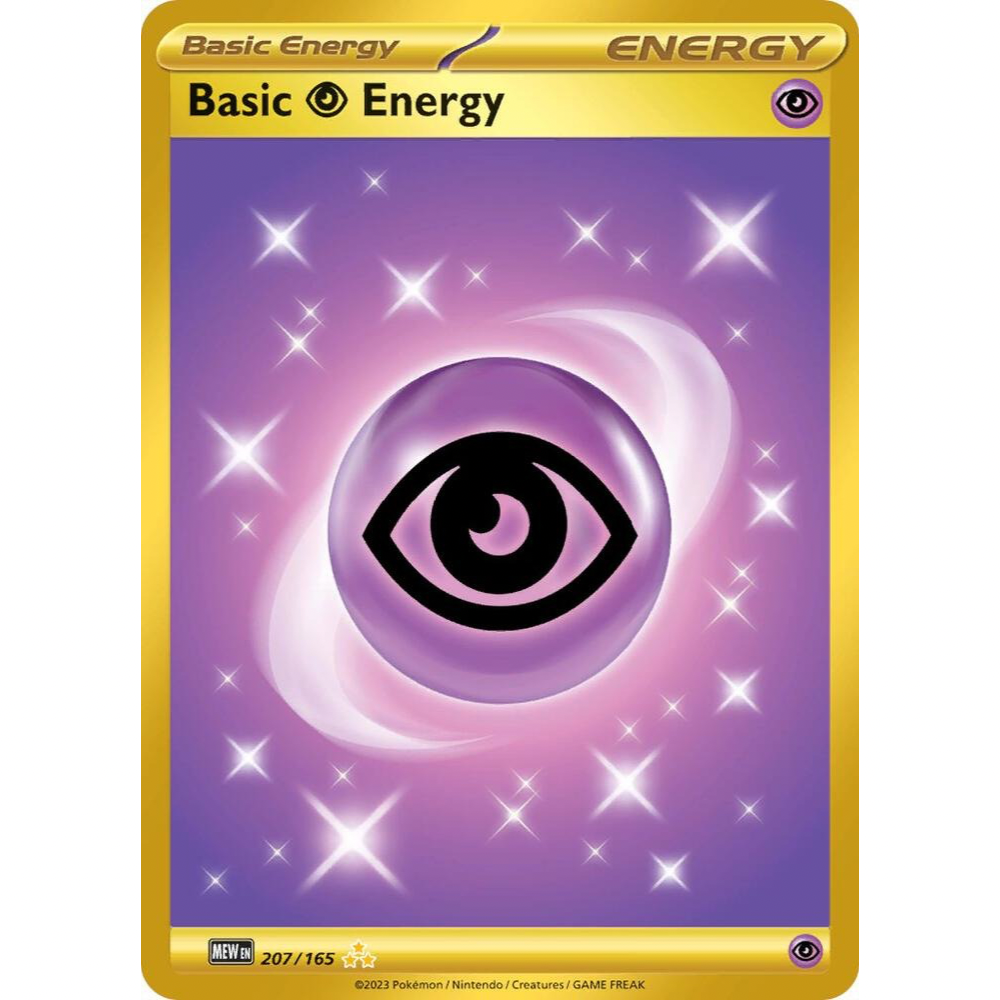 Basic Psychic Energy 207/165 Hyper Rare NM