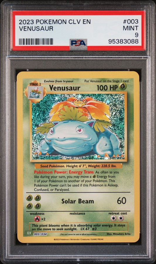 Venusaur 003/034 CLC Classic Collection PSA 9