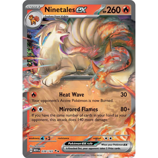 Ninetales ex 038/165 151 NM
