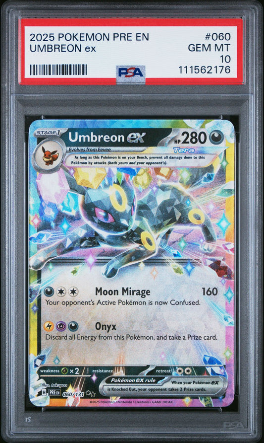 Umbreon ex 060/131 Prismatic Evolutions PSA 10