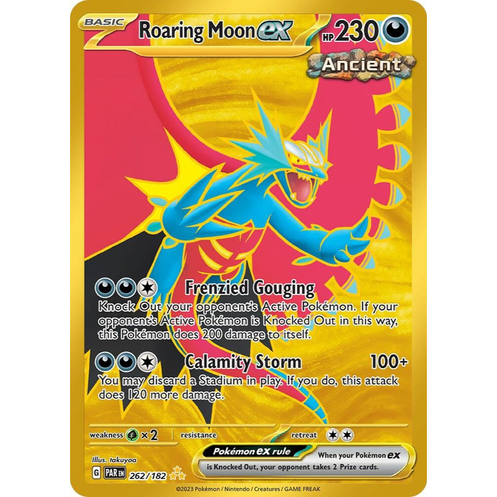 Roaring Moon ex 262/182 Hyper Rare NM