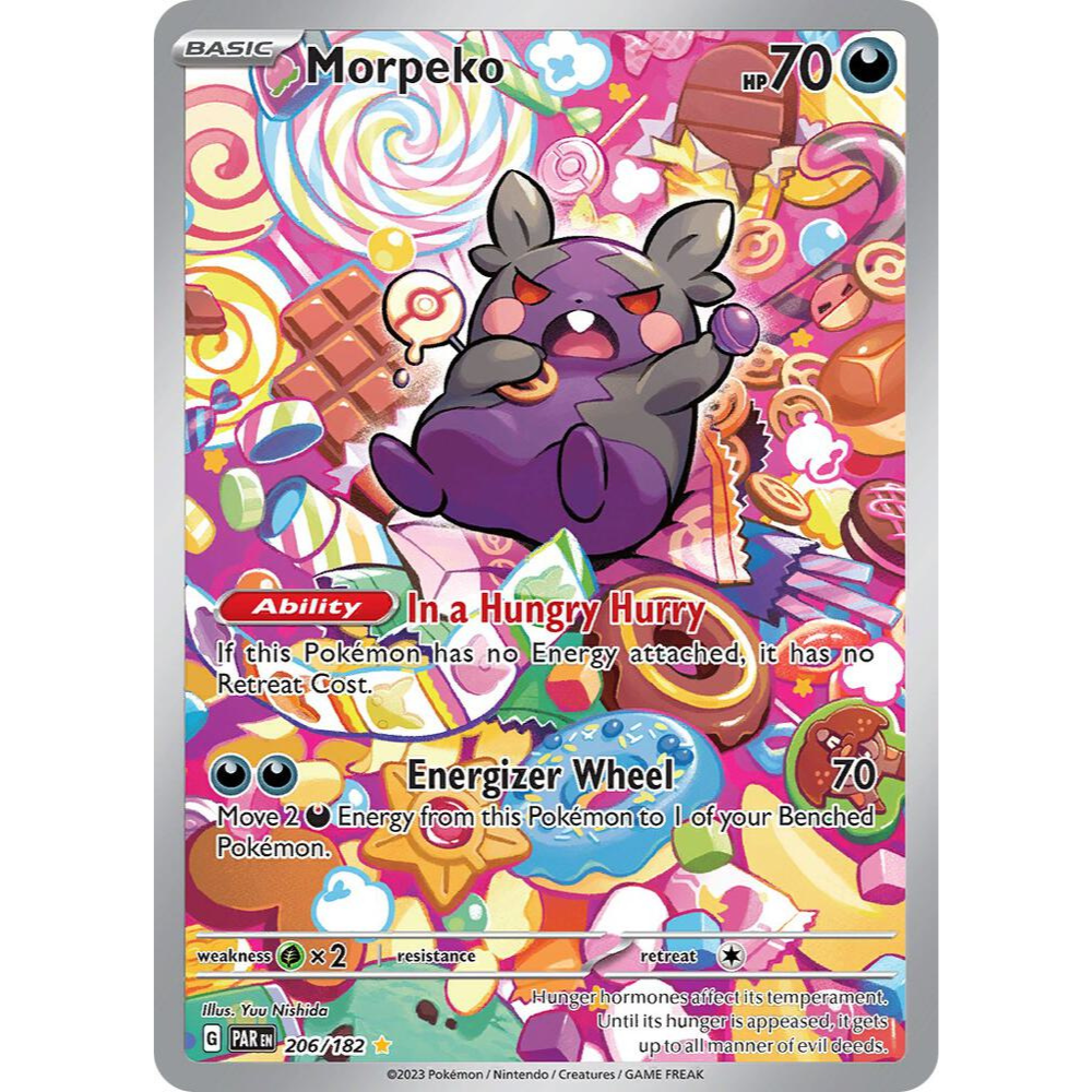 Morpeko 206/182 IR NM