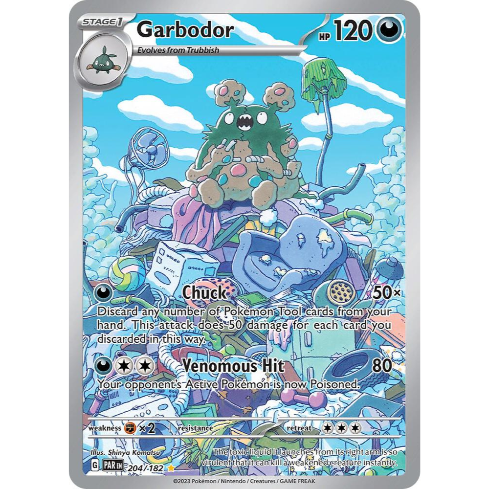 Garbodor 204/182 IR NM