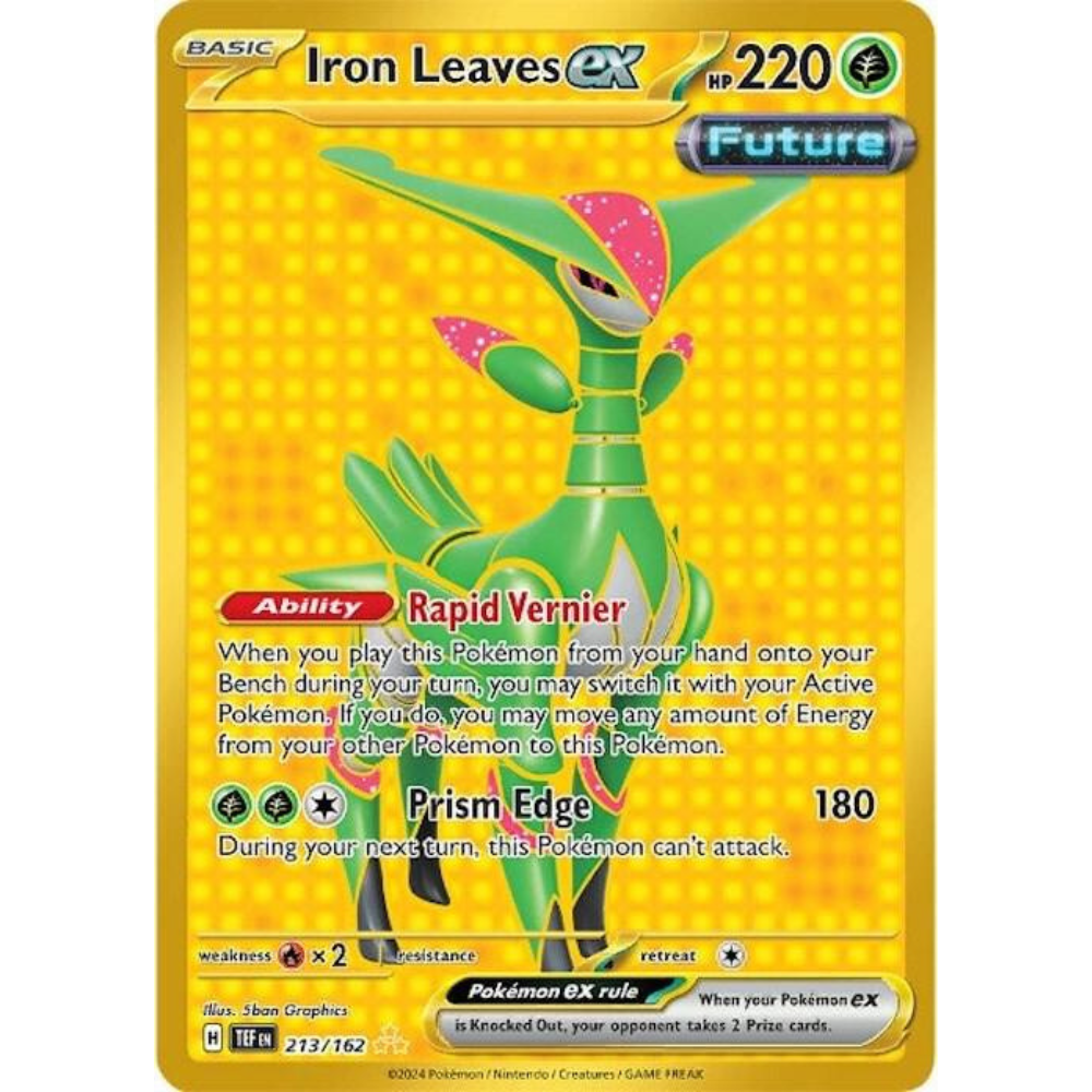 Iron Leaves ex 213/162 Hyper Rare NM